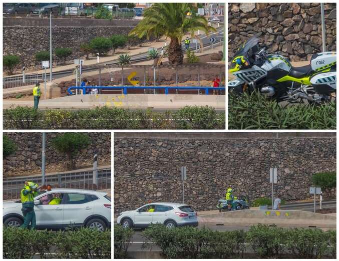 Collage de fotos de la intervención de la Guardia Civil/Antonio Rico.